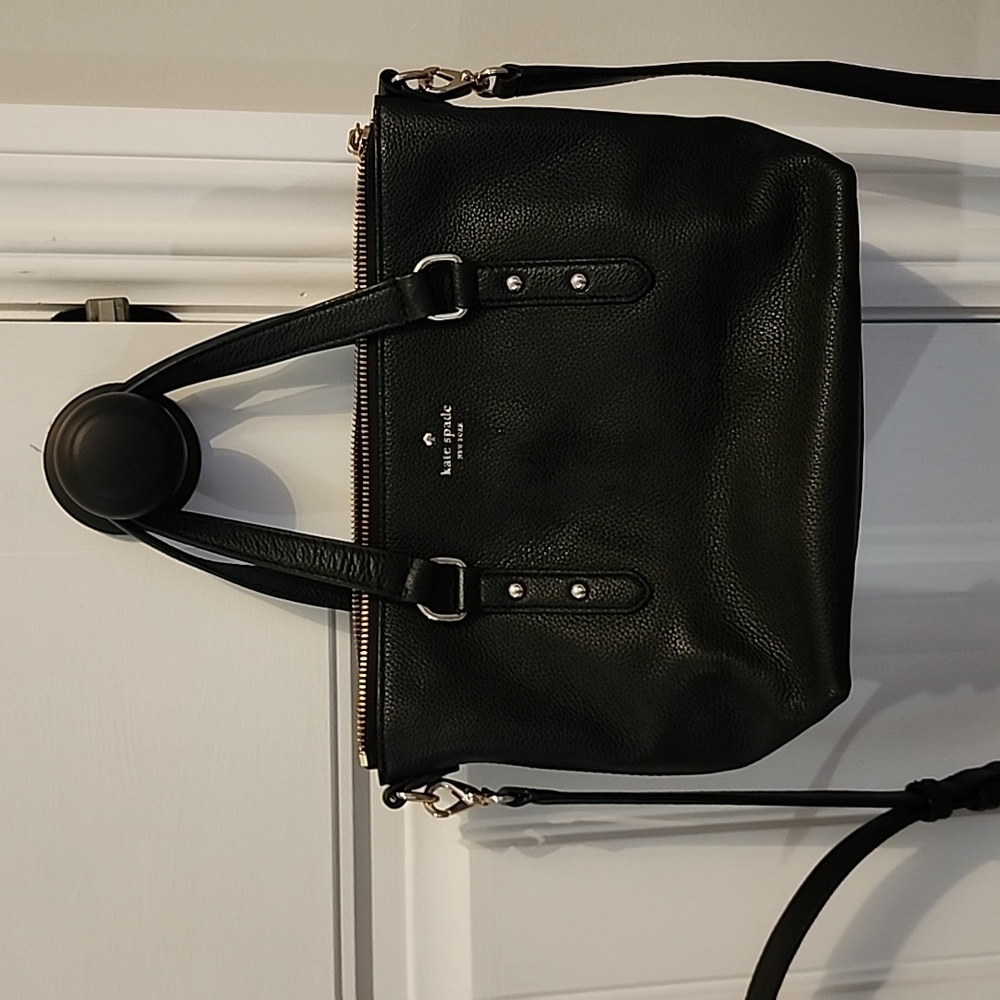 Kate spade black crossbody like new!